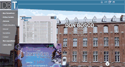 Desktop Screenshot of donbosco-tournai.be